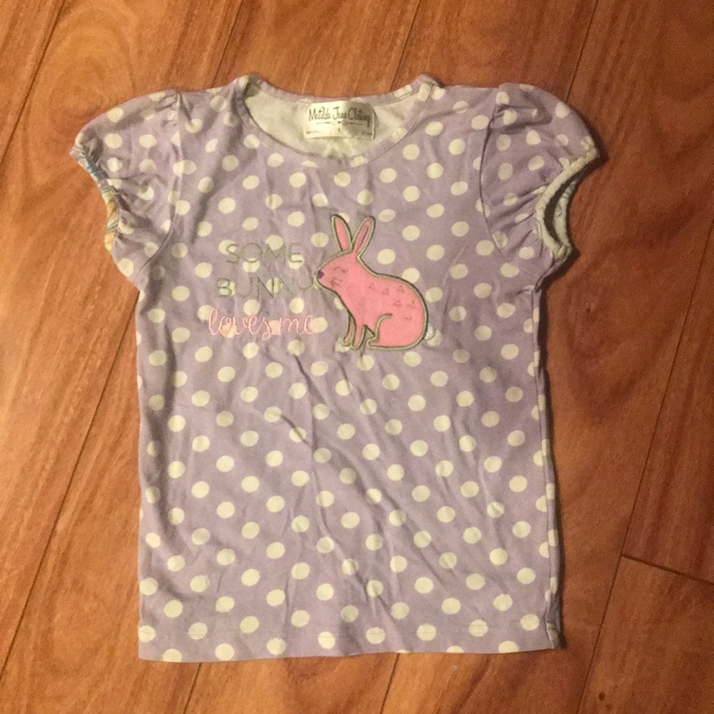 Matilda Jane monogrammed Easter shirt